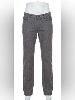 D&G Dolce & Gabbana Vintage Grunge Grey Straight Leg Trousers